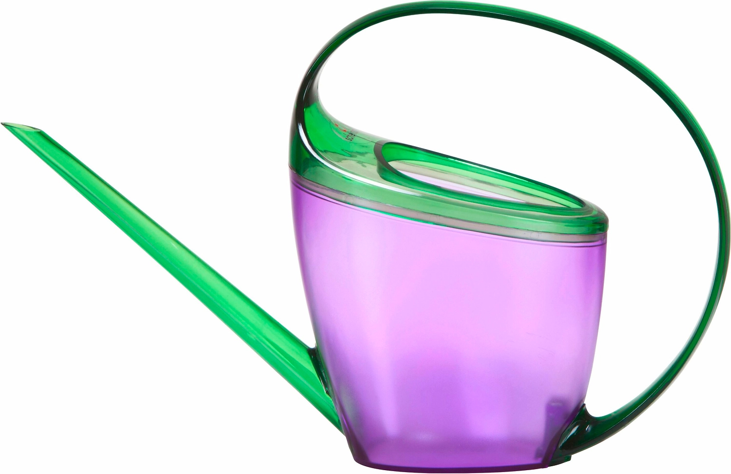 Лейка Scheurich Loop пластик 1,4 л фиолетово-зелёная