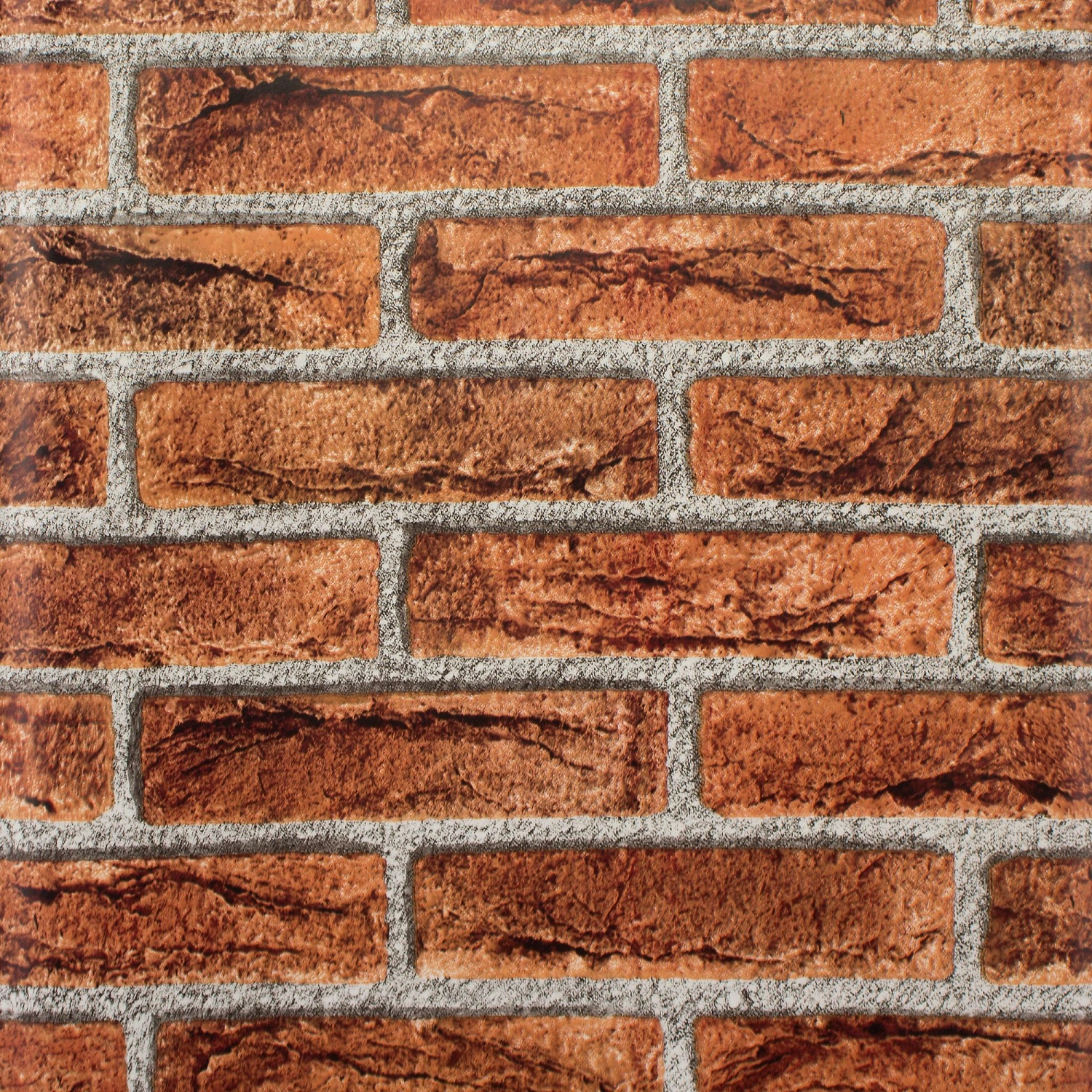 Самоклеющаяся пленка Deluxe 3959 темный кирпич 0,45x8 м