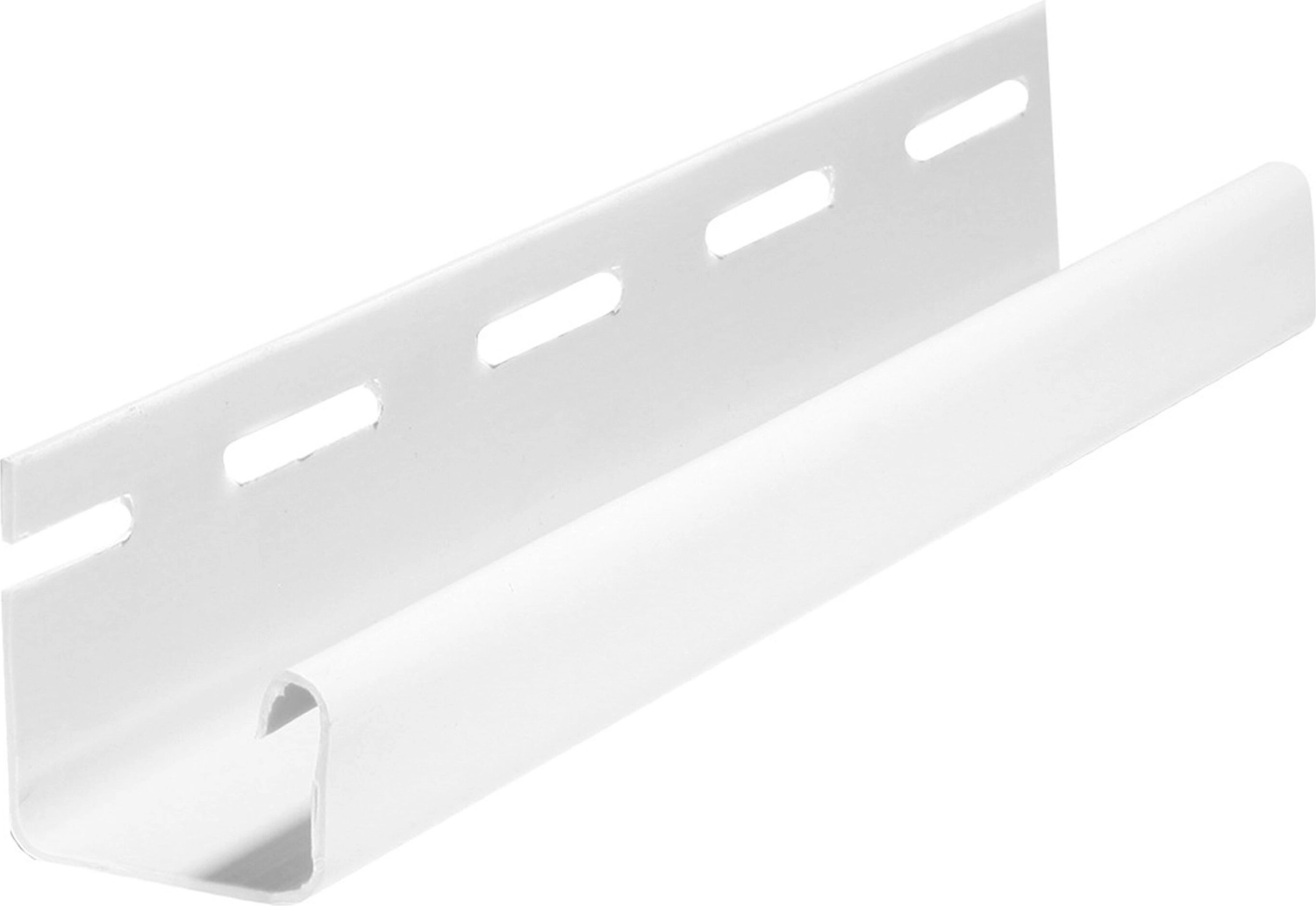 J-профиль виниловый FineBer белый 3000 мм