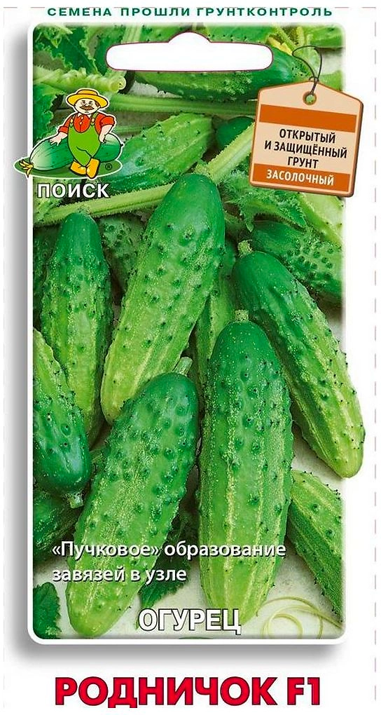 Семена Огурца ПОИСК Родничок F1 12 шт