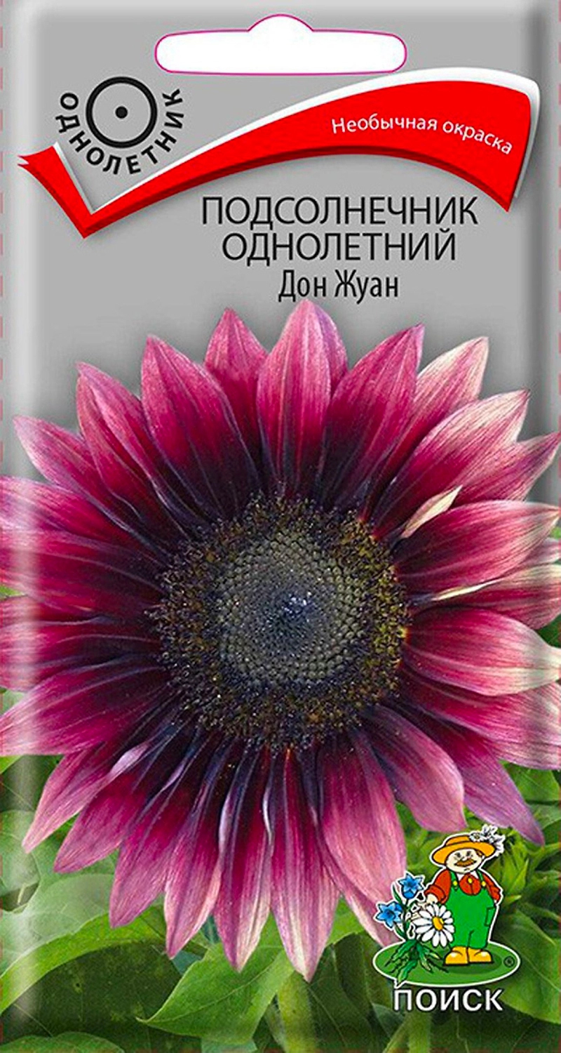Семена Подсолнечника однолетнего ПОИСК Дон Жуан 0,3 г