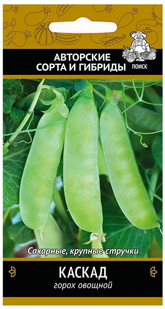 Семена Гороха овощного ПОИСК Авторские сорта и гибриды Каскад 10 г