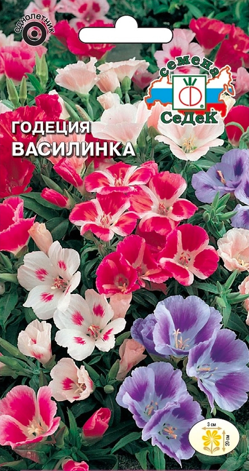 Семена Годеции крупноцветковой СеДеК Василинка 0,15 г