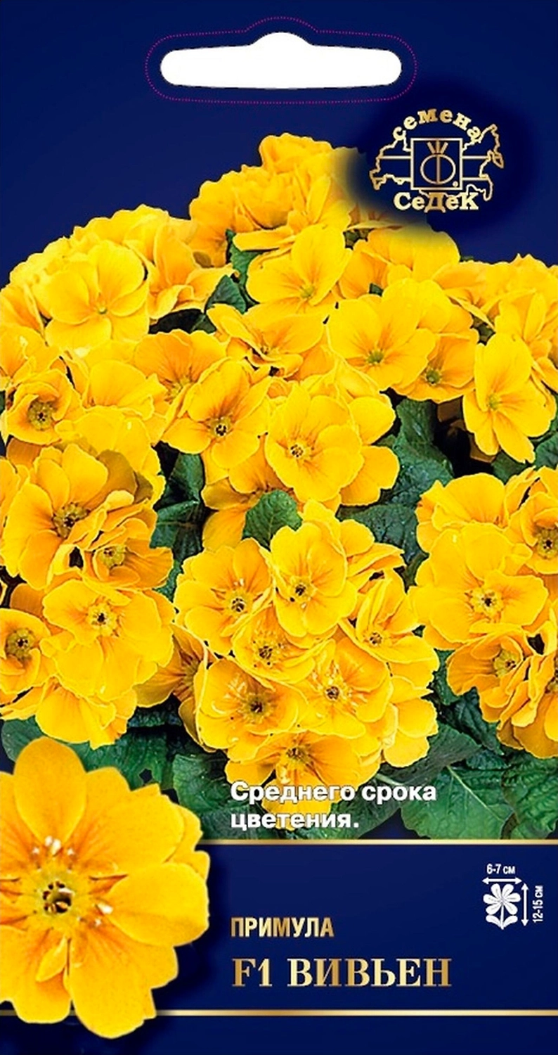 Семена Примулы бесстебельной СеДеК Вивьен F1 5 г
