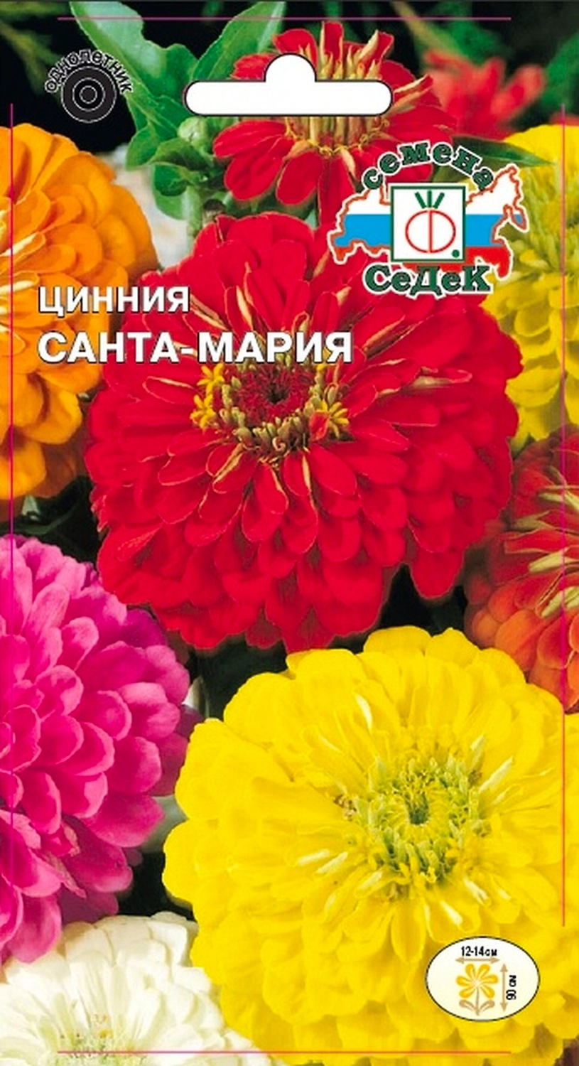 Семена Циннии СеДеК Санта мария 0,5 г