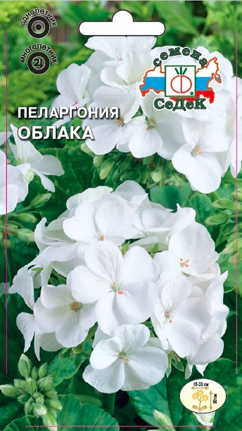 Семена Пеларгонии СеДеК Облака 5 г