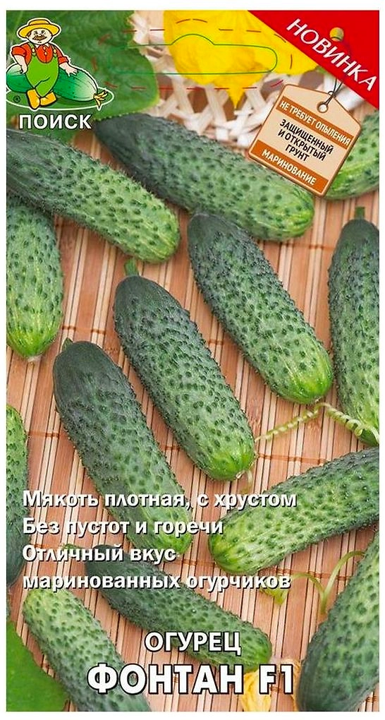 Семена Огурца ПОИСК Фонтан F1 12 x 12 шт