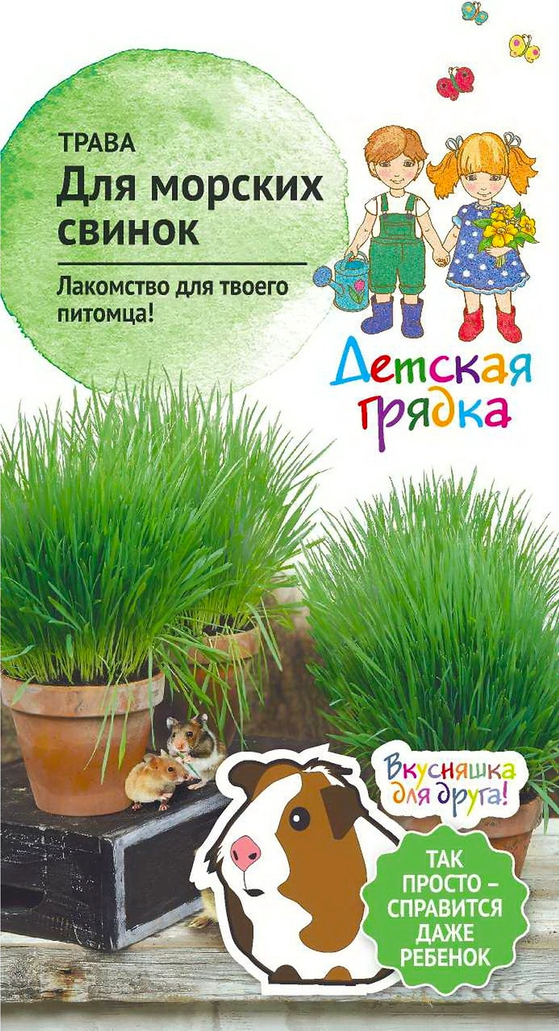 Семена трав Детская грядка для морских свинок 10 г