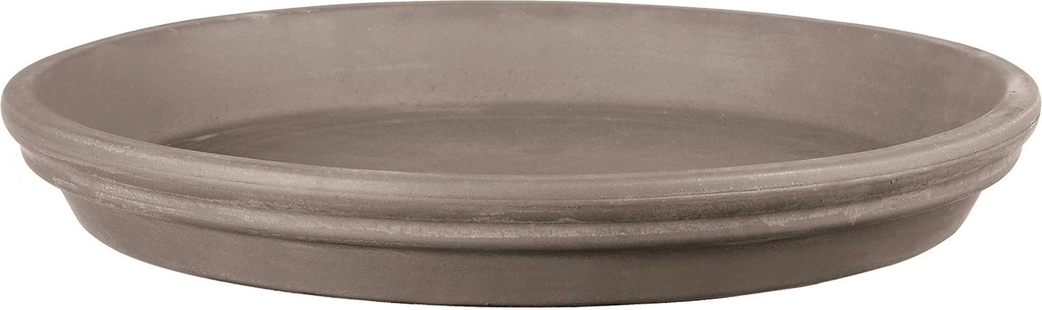 Поддон для горшков DEROMA Idrorepellente 17 см темно-серый