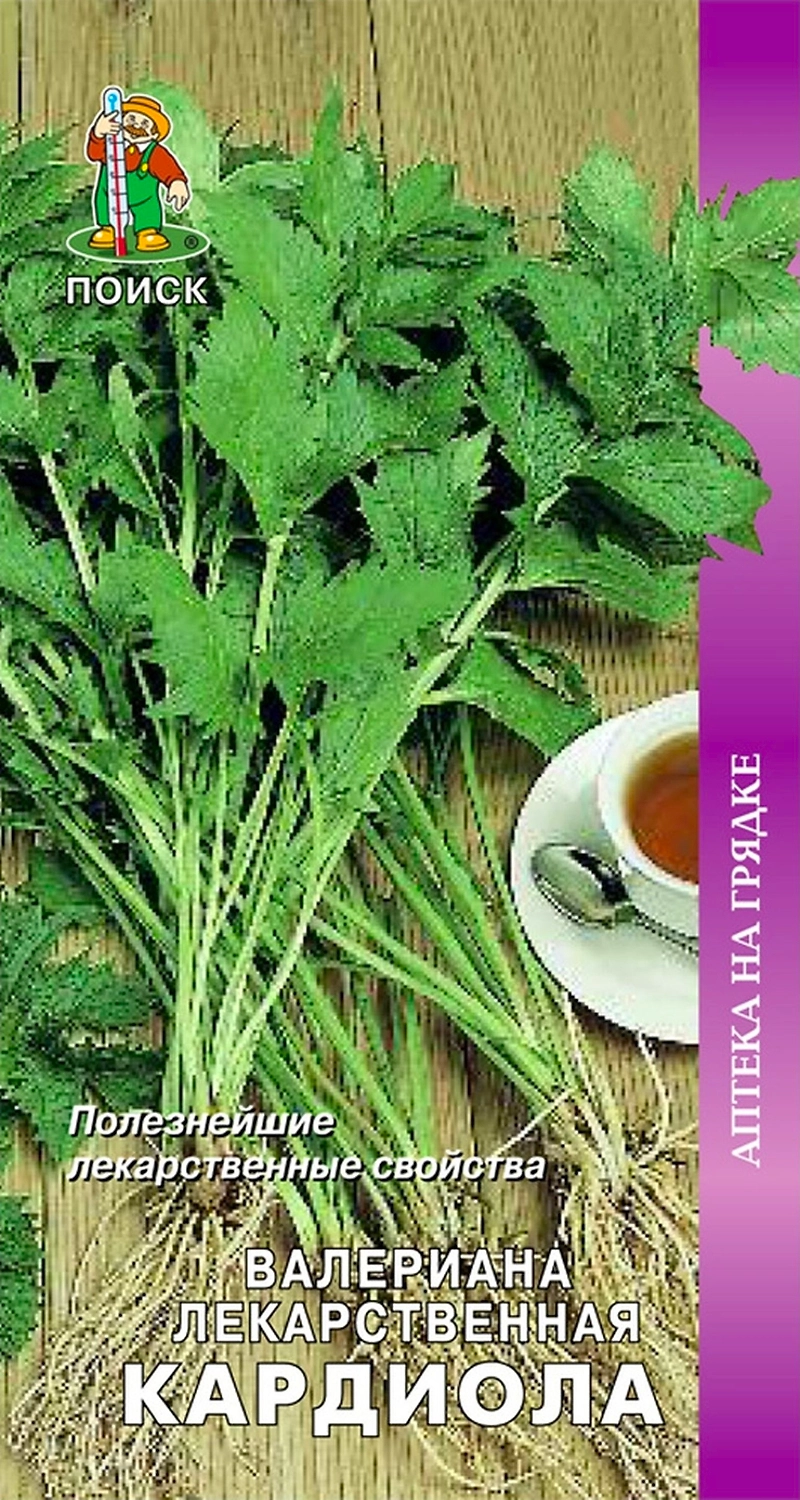 Семена Валерианы лекарственной ПОИСК Кардиола 80 шт