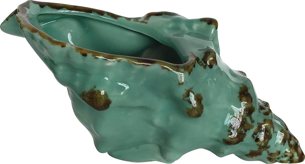 Раковина керамика декоративная 19x10x10 см