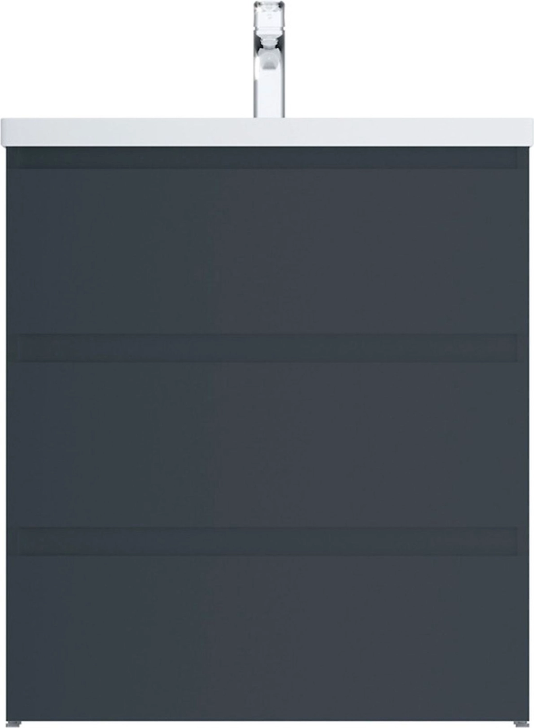 Тумба напольная AM.PM GEM 81x75 см ЛДСП темно-серая