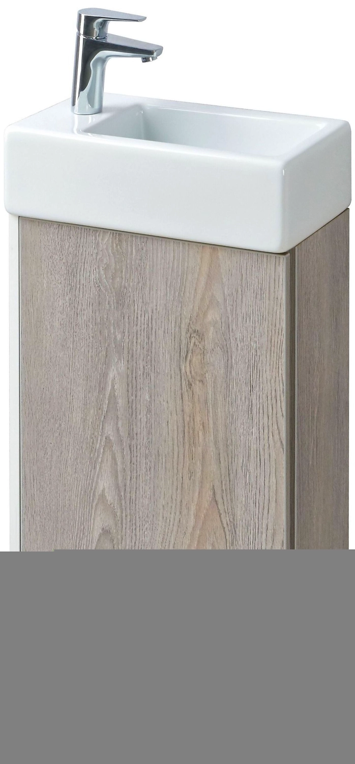 Тумба напольная под раковину AQUATON ЭММА 46 см дуб навара