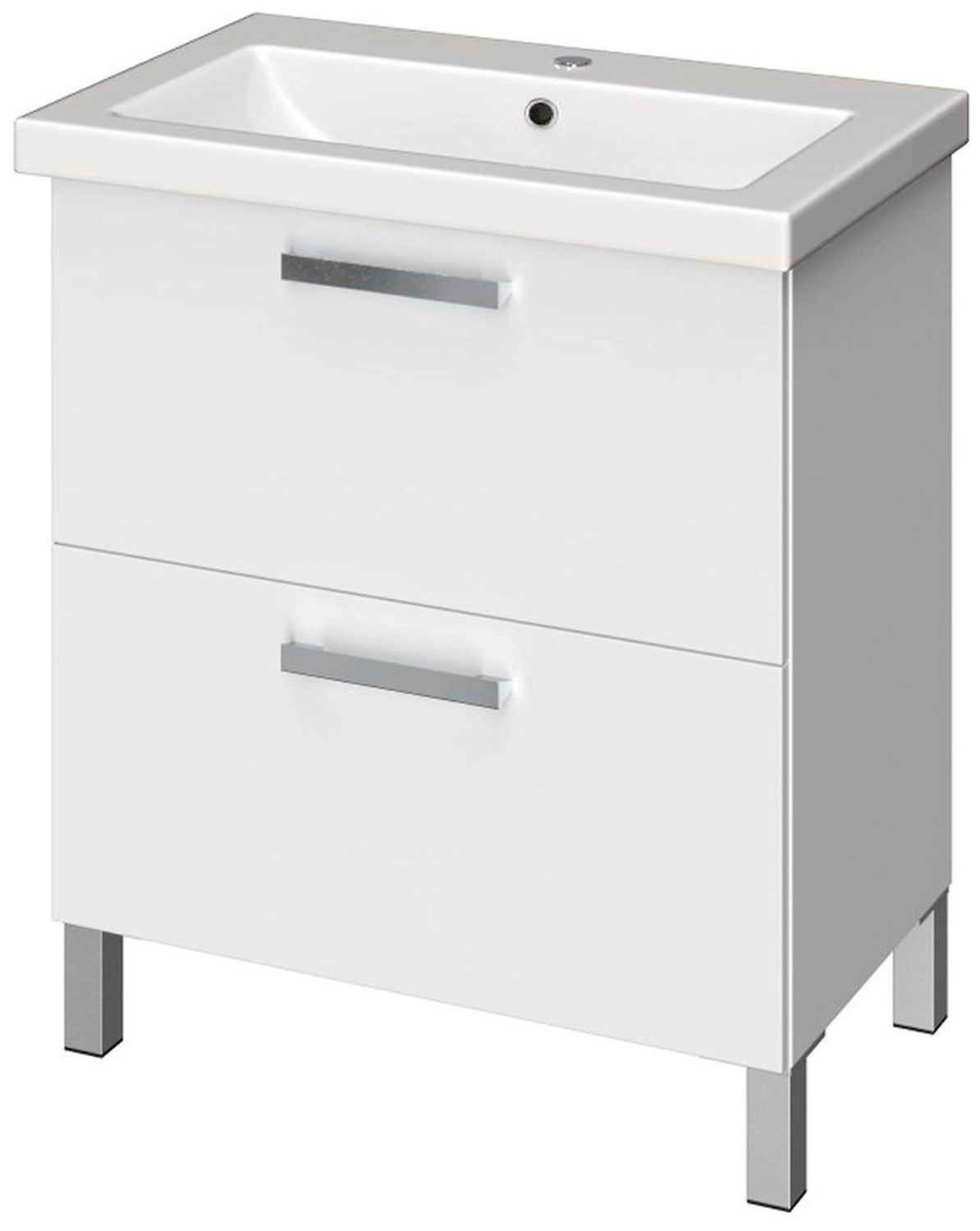 Тумба универсальная под раковину Cersanit Melar 70 68х69 см ДСП белая