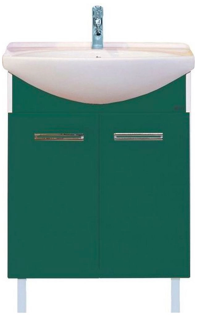 Тумба напольная под раковину MISTY Джулия 65 см зеленая