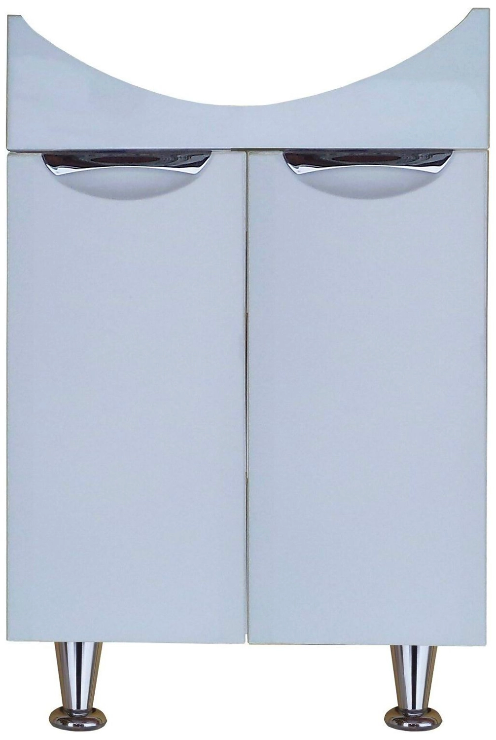 Тумба напольная под раковину АСБ-Мебель Мессина 72х46,1 см МДФ белая