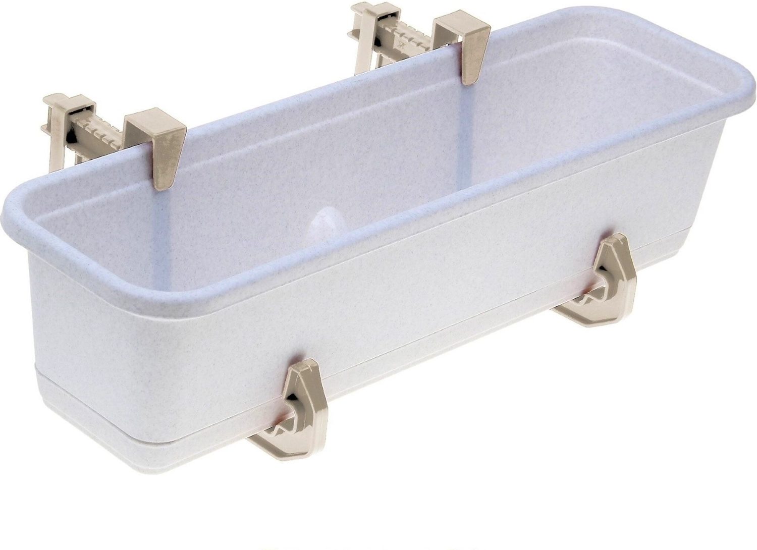 Крепление для балконного ящика IDEA 2 шт белая глина