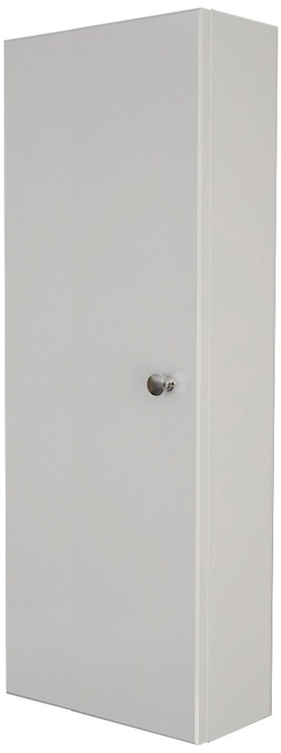 Шкаф пенал навесной универсальный АСБ-Мебель Мира 75х30 см МДФ белый