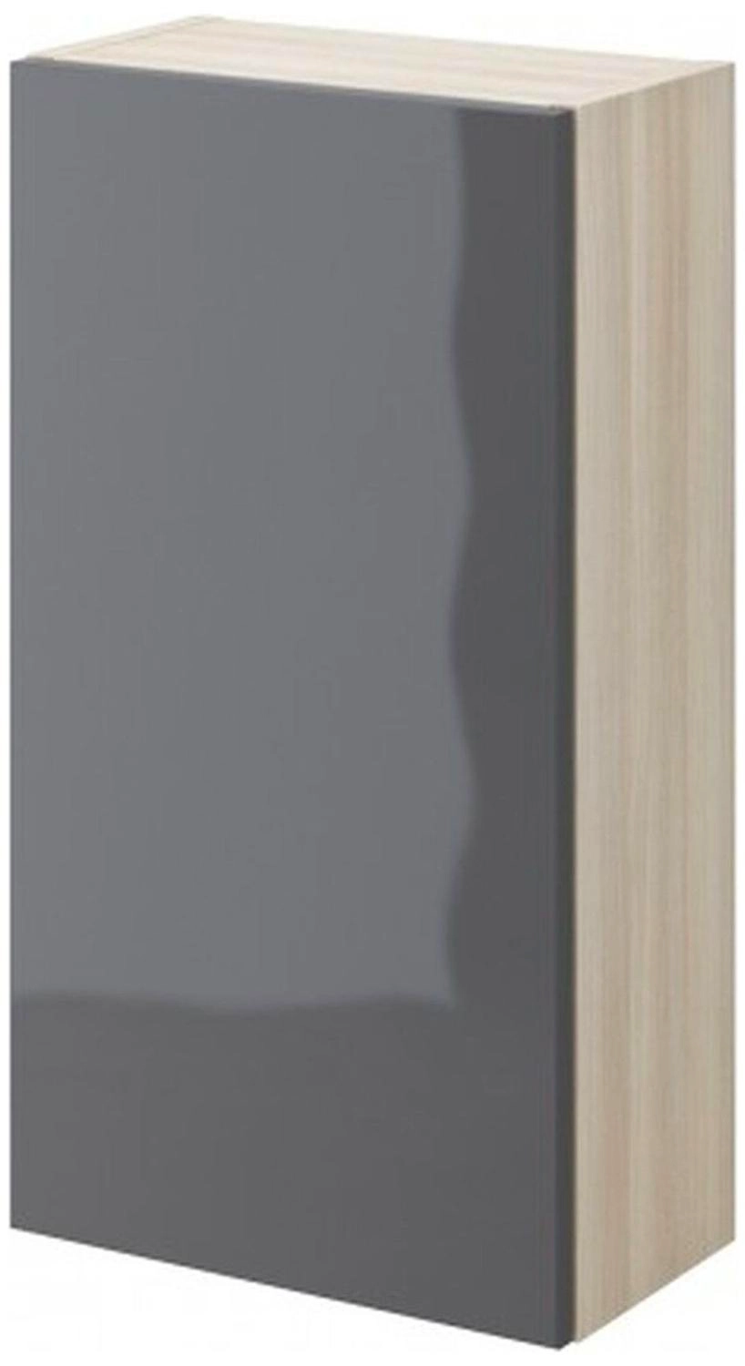 Шкаф навесной универсальный Cersanit Smart 65х35 см МДФ серый