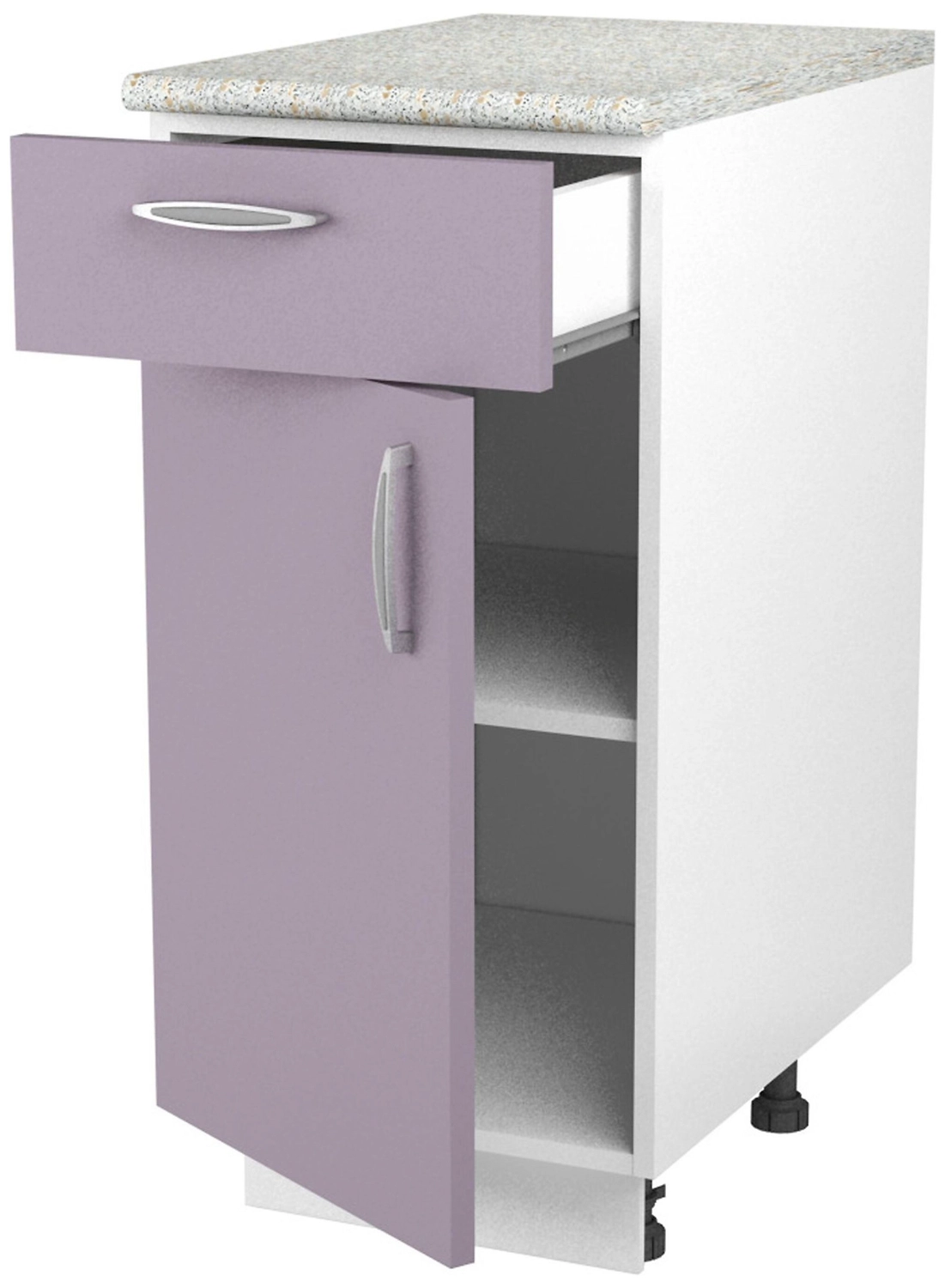 Шкаф напольный Глициния 85,4х40 см