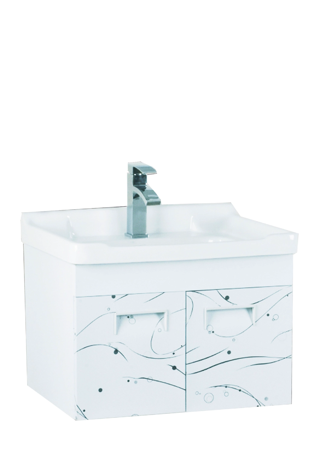 Тумба под раковину 60х45 см белая