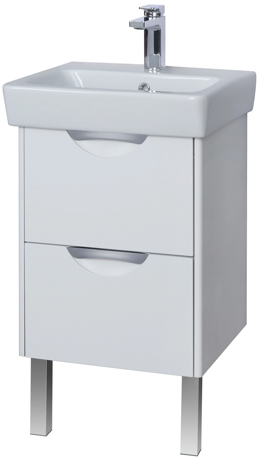 Тумба напольная под раковину AQUATON Сильва 60 56х54 см МДФ дуб полярный