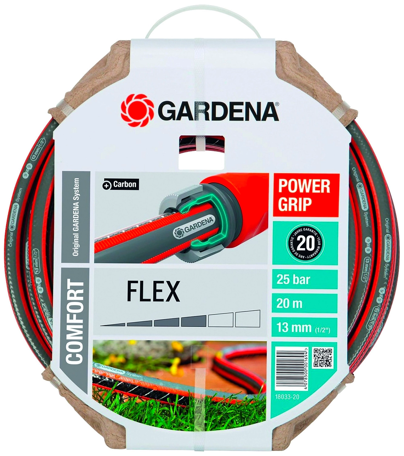 Шланг для полива GARDENA Flex 1/2 дюйма 50 м