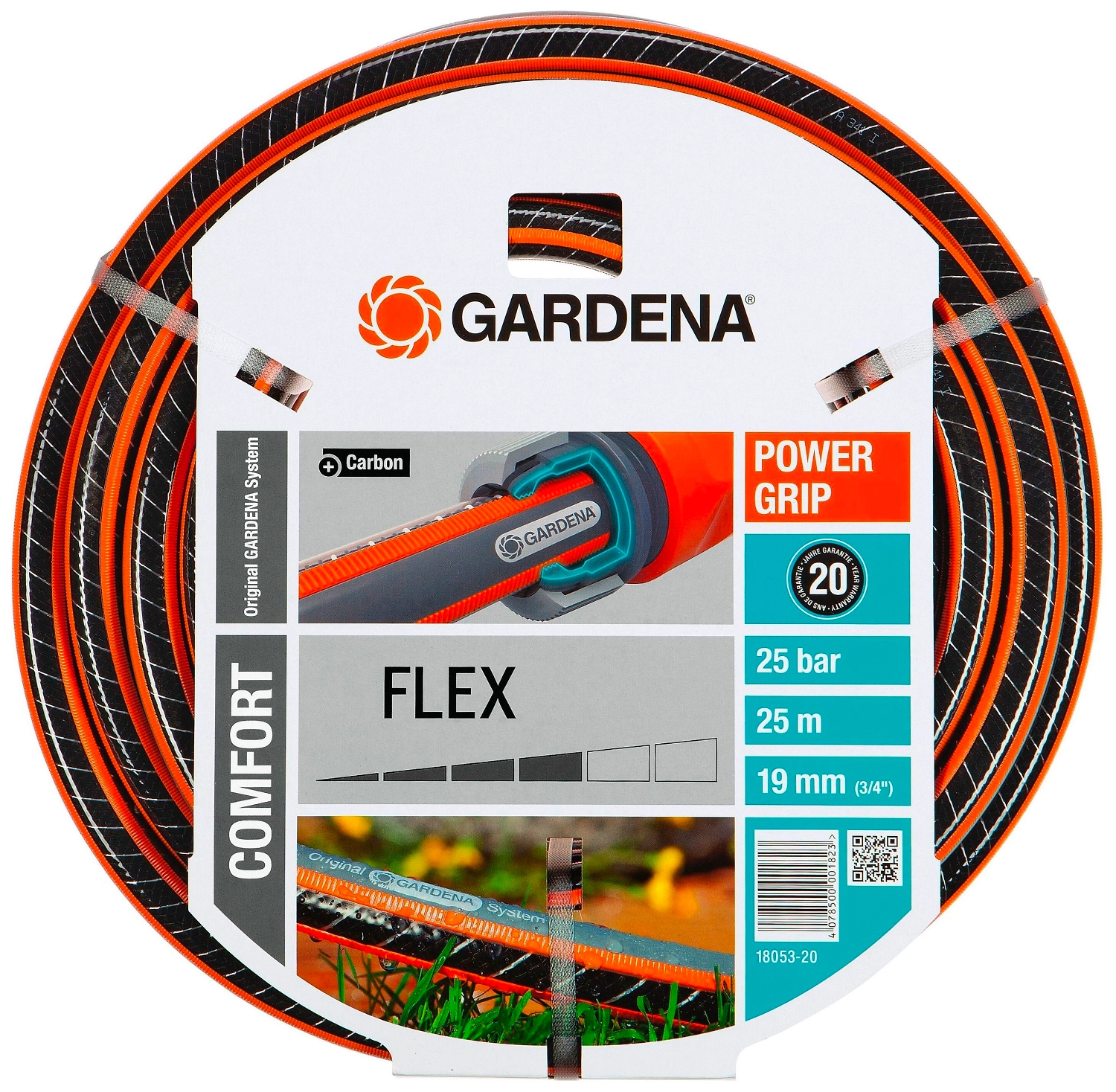 Шланг для полива GARDENA Flex 3/4 дюймов 25 м