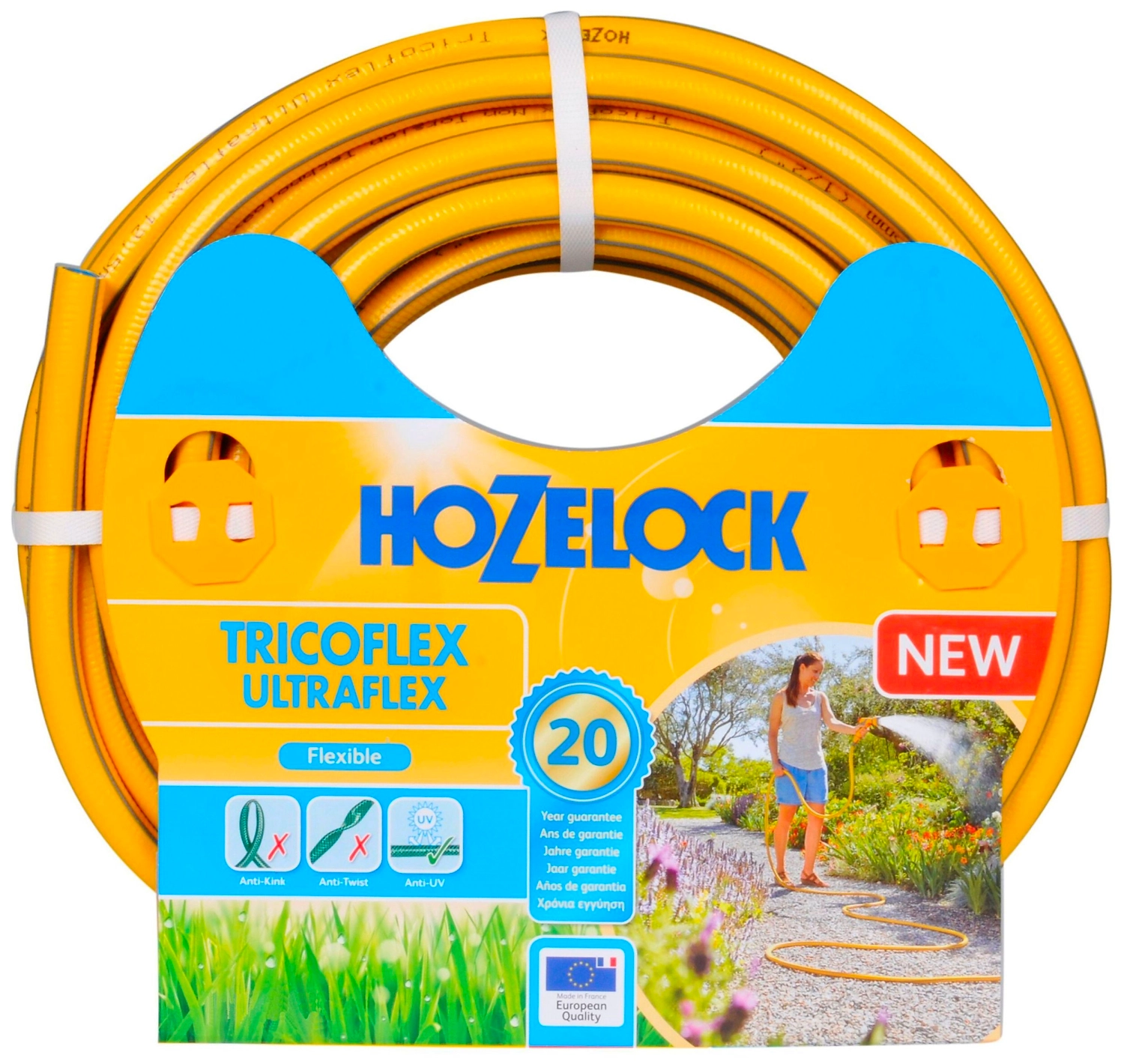 Шланг для полива HOZELOCK Tricoflex Ultraflex 1/2 дюйма 25 м