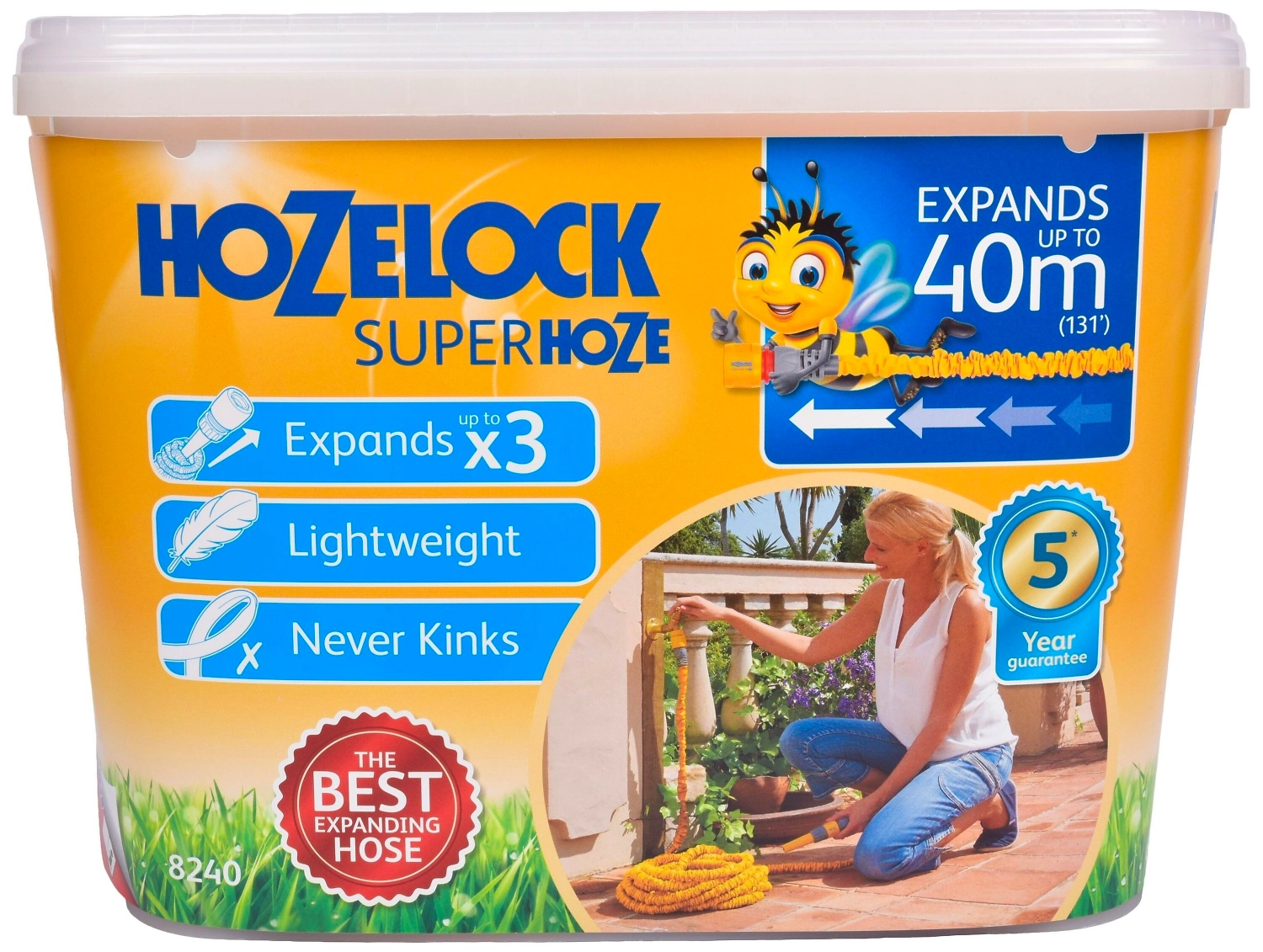 Шланг для полива HOZELOCK Superhoze 3/4 дюйма 40 м