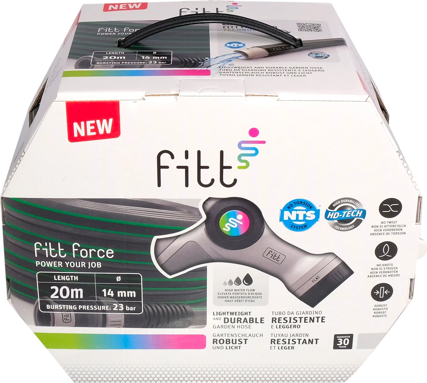 Шланг для полива FITT S.p.A. Force 1/2 дюйма 20 м