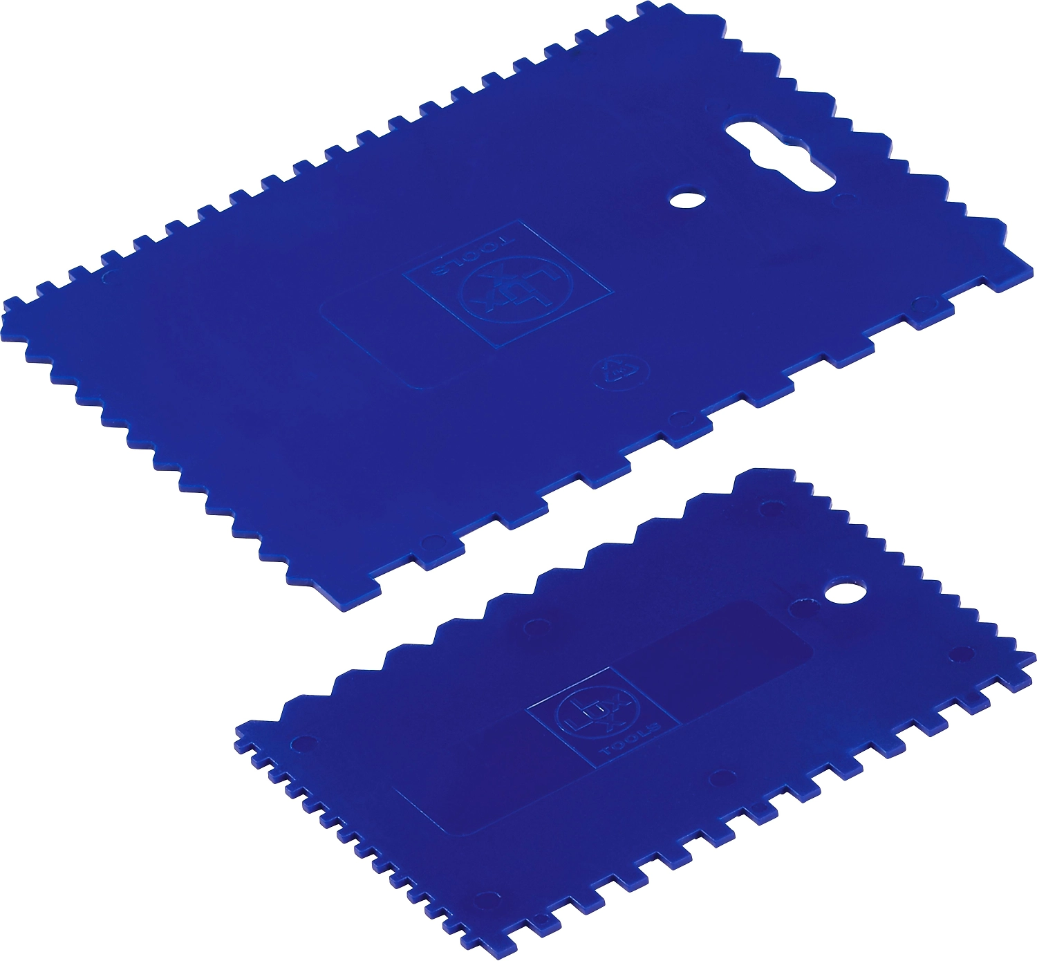 Набор шпателей зубчатых LUX-TOOLS Classic 178 мм, 133 мм 2 шт