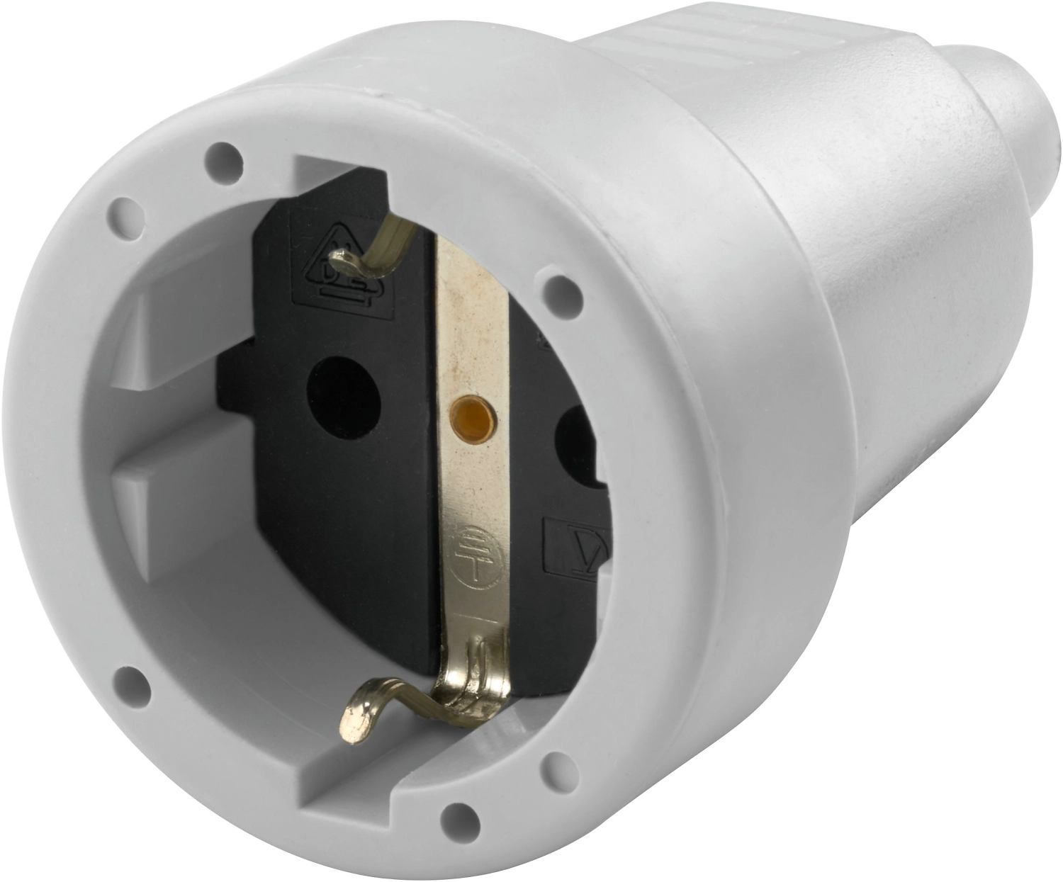 Муфта сетевая Indoor 230 В 16 А серая