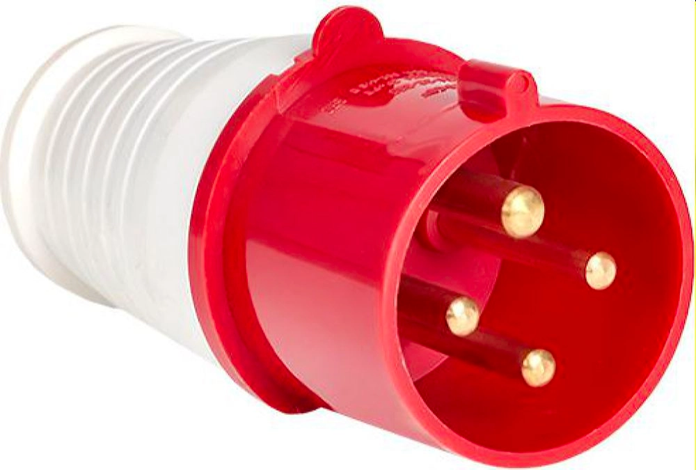 Вилка cетевая EKF PROxima 014 3Р+РЕ 380 В 16 А