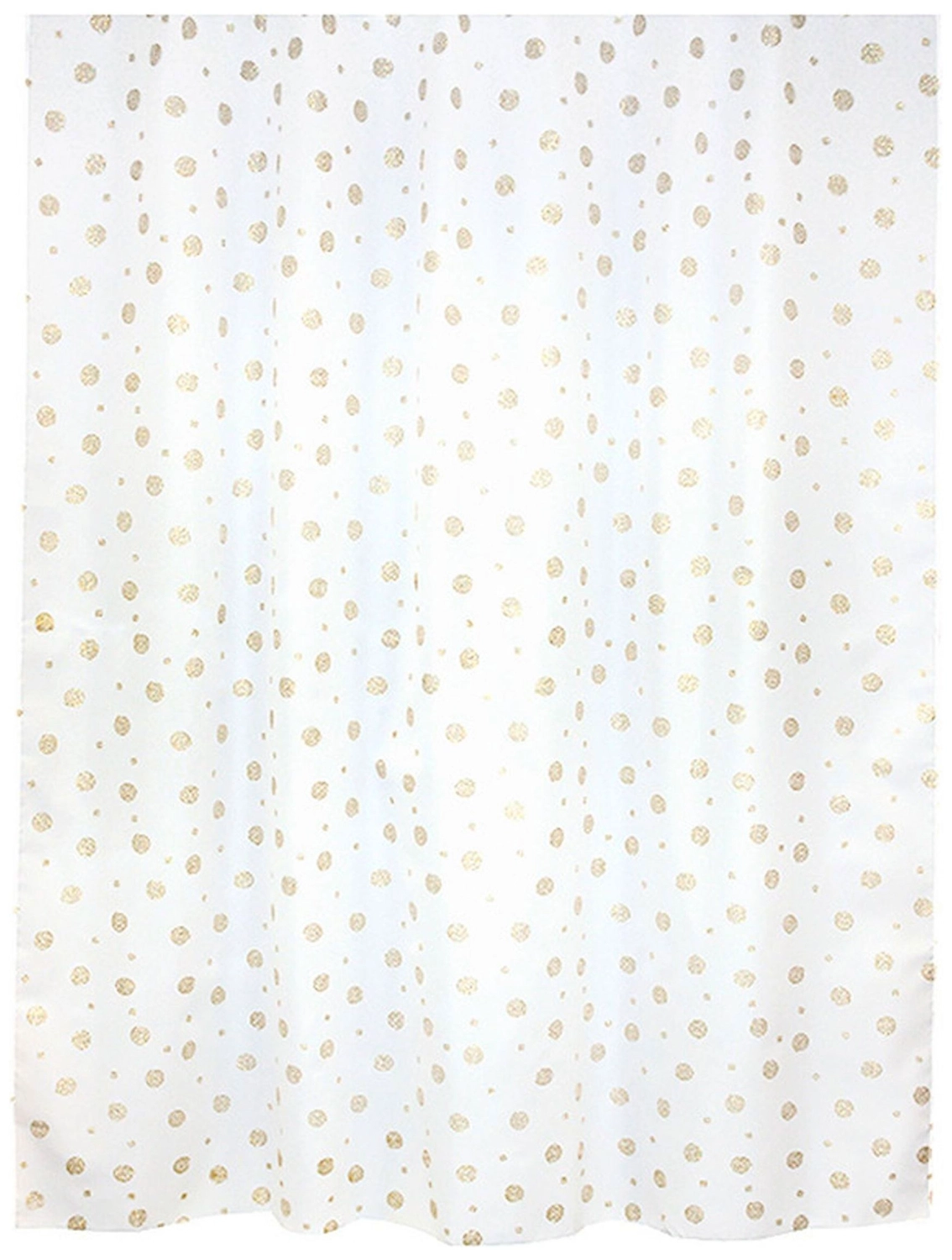 Штора для ванны WESS Rich 180х200 см золотая 