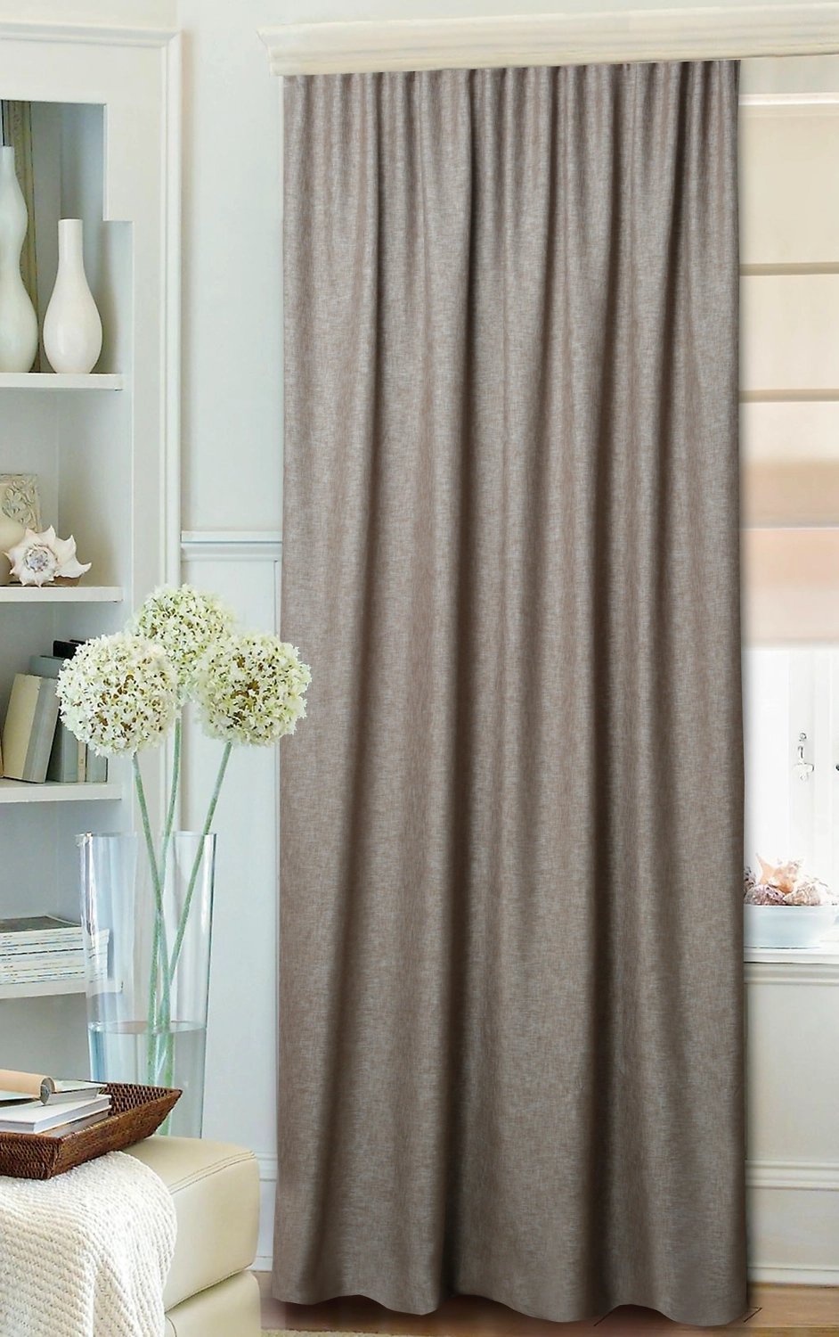 Штора портьерная Mona Liza Royal МЛ399/6/Е200 полиэстер 270х200 см 1 шт