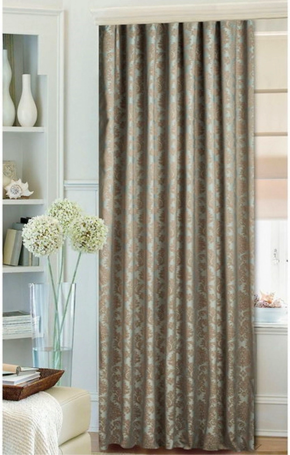 Штора портьерная Mona Liza Royal МЛ507/3Е200 жаккард 270х200 см 1 шт