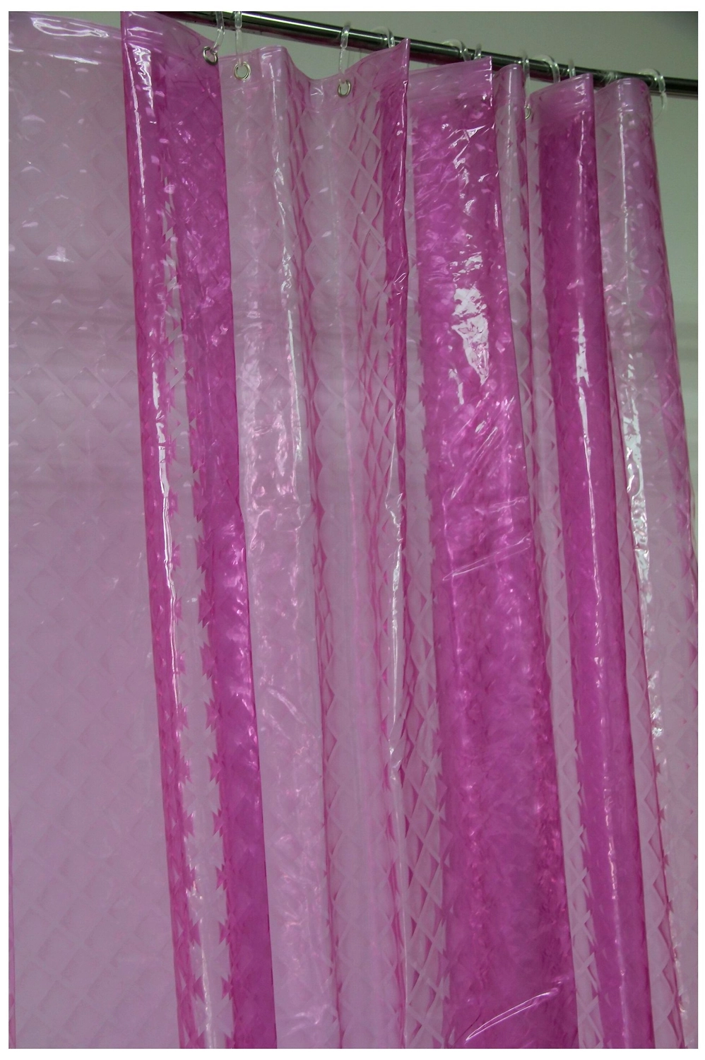 Штора для ванны Dasch La Vita 180х200 см розовая