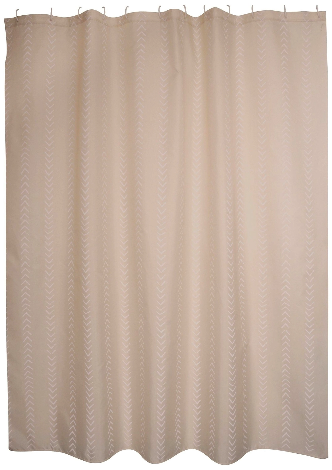 Штора для ванны MSV Berbera 180х200 см бежевая