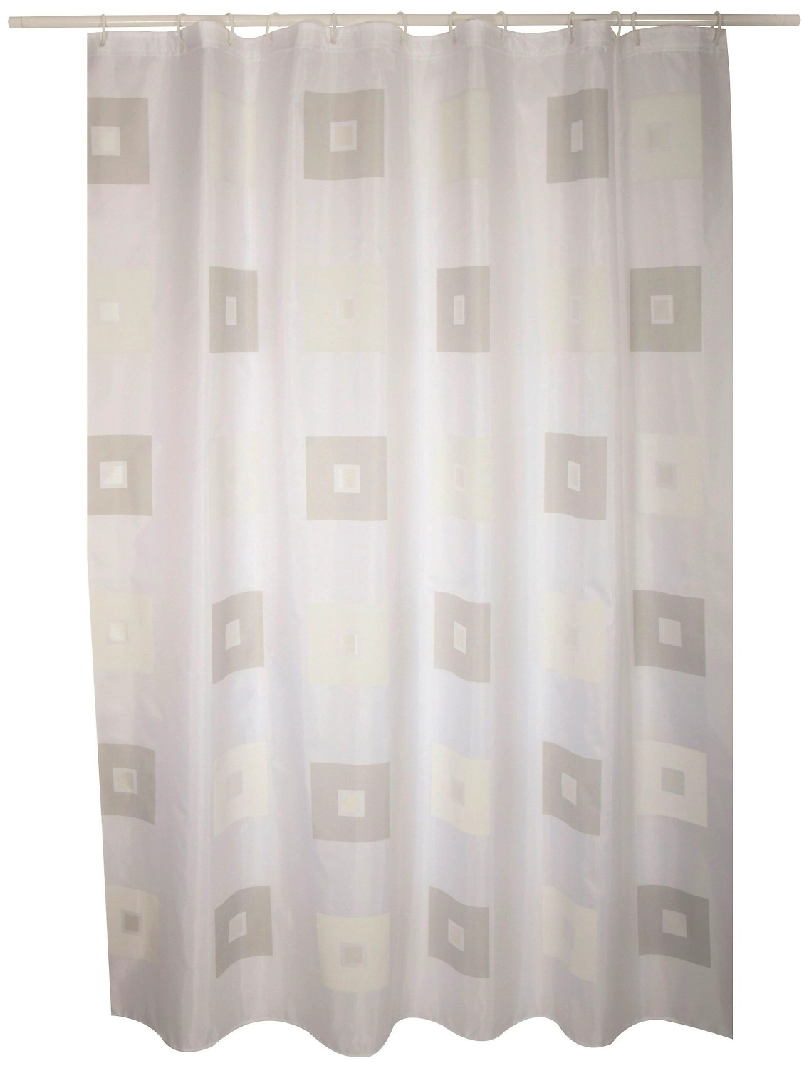 Штора для ванны MSV Block 180х200 см бежевая