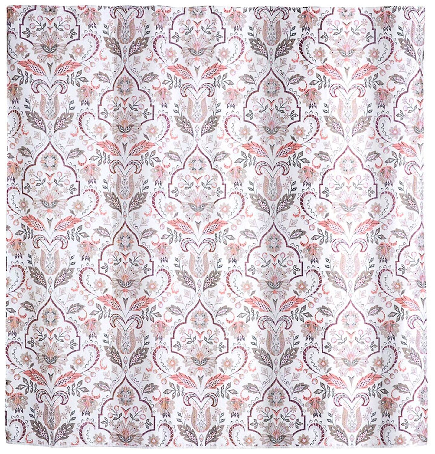 Штора для ванны  WESS Mural 180х200 см многоцветная