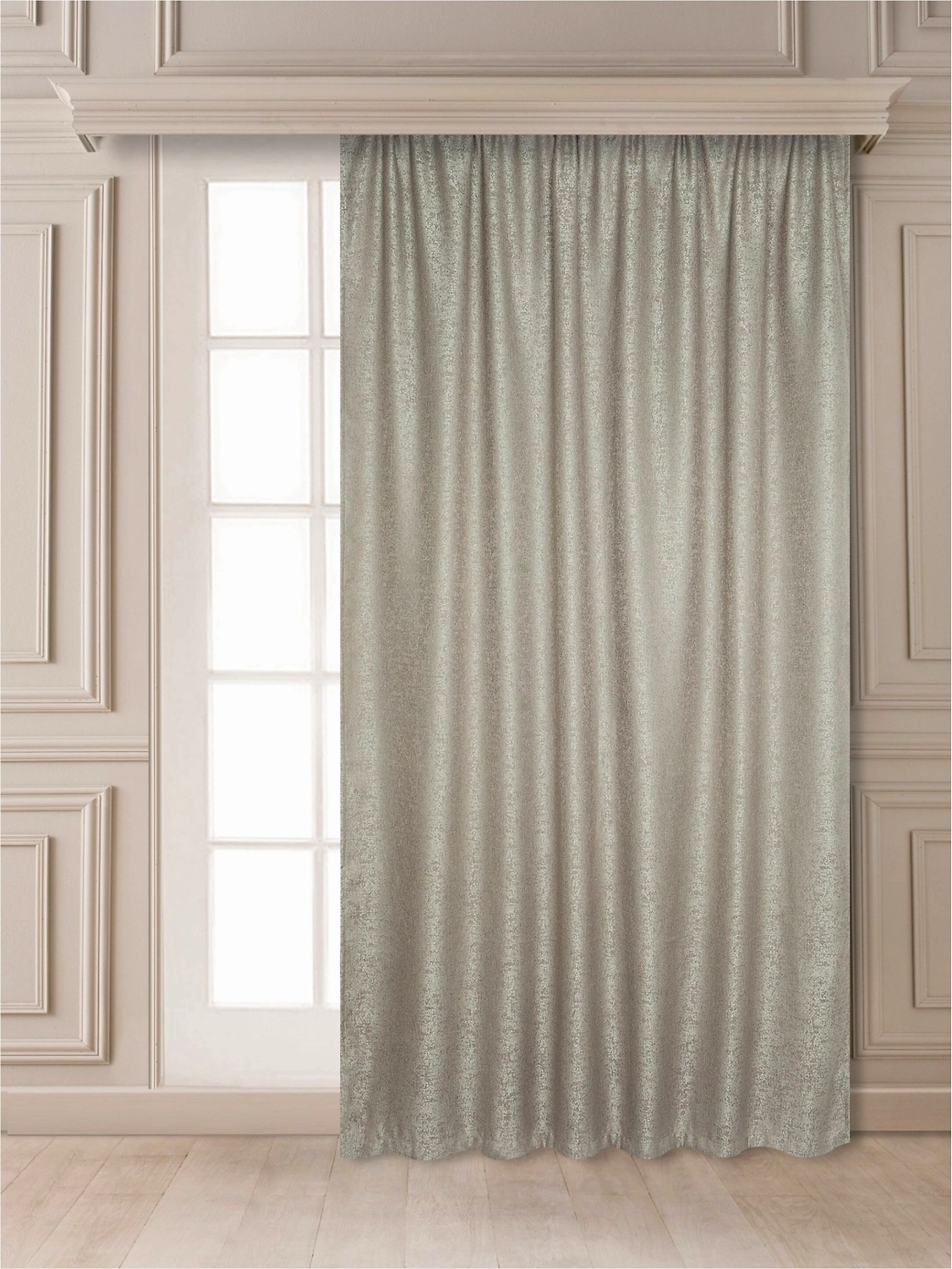 Штора портьерная HH S GD3222-4 200х270 см 1 шт бежевая