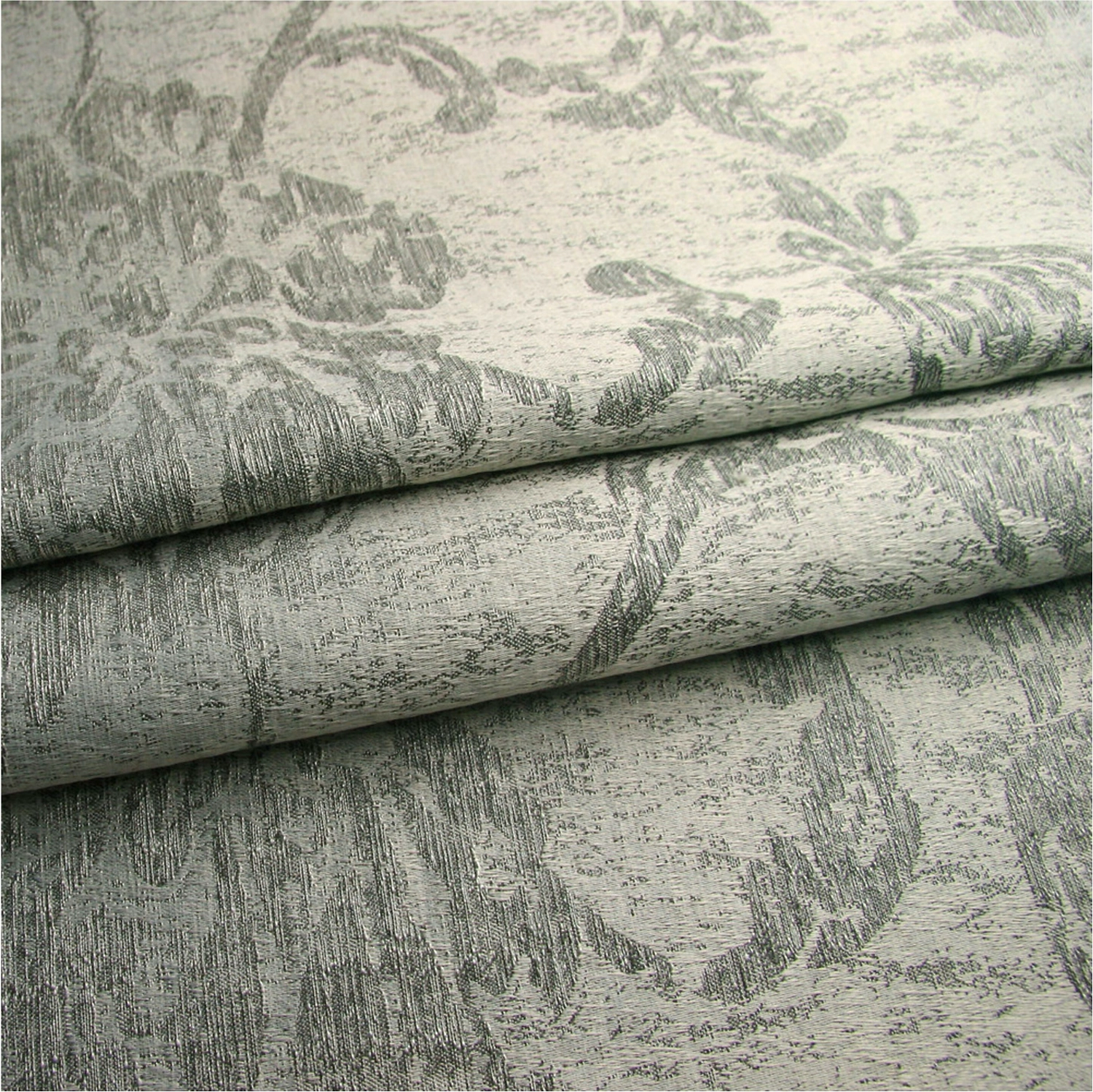 Штора портьерная Mona Liza Флора МЛ717/С3 200х270 см серая