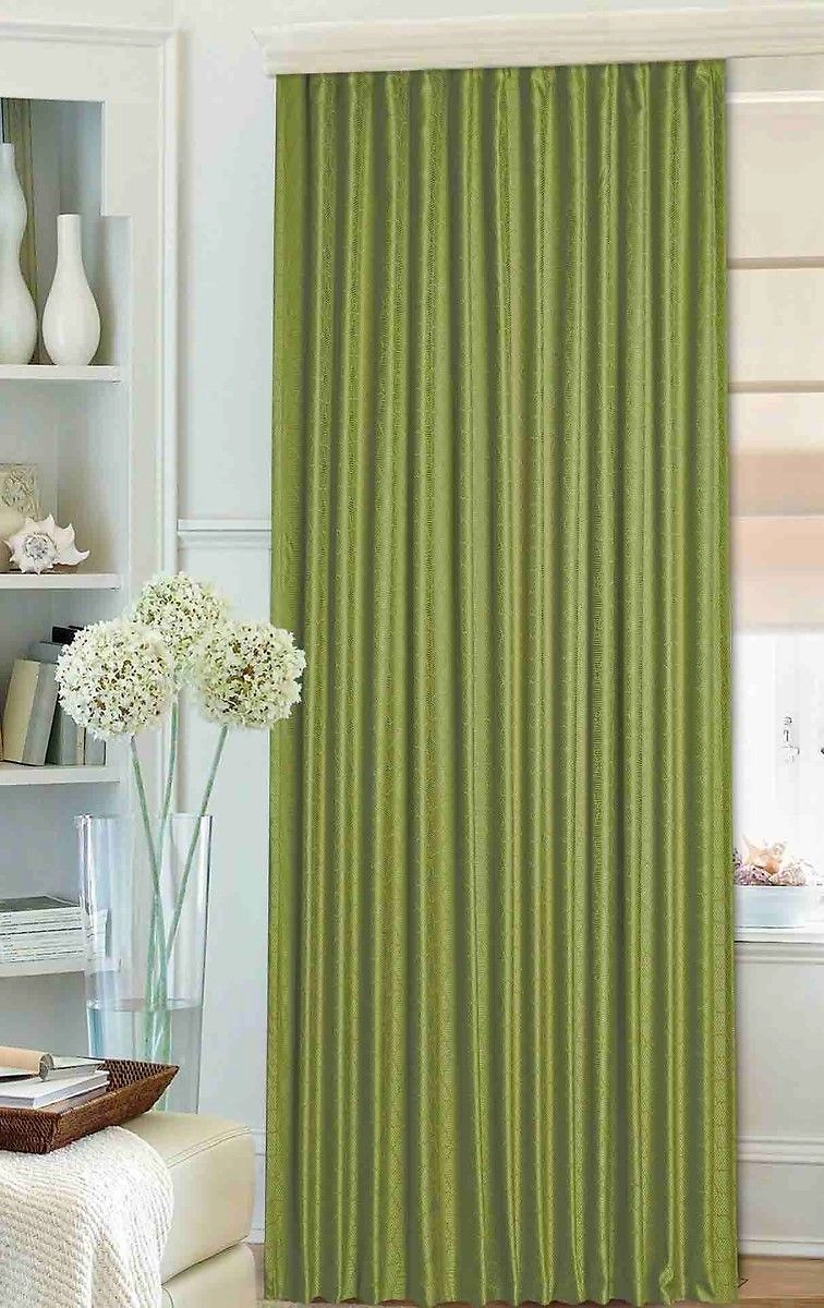 Штора портьерная Mona Liza Royal 270x200 см зеленая