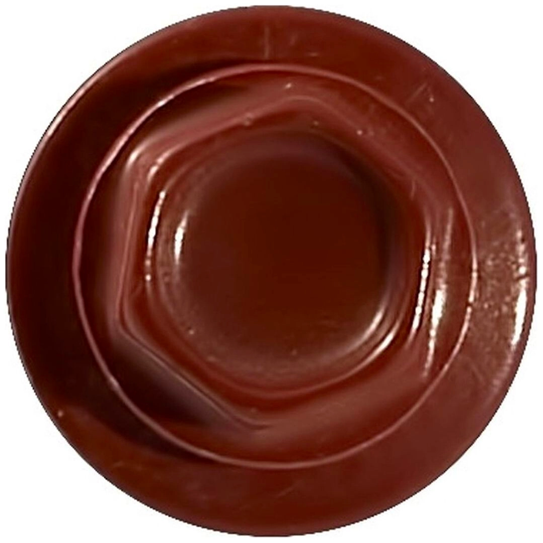 Саморезы Tech-KREP 4,8х28 мм шестигранные кровельные темно-красные 300 шт