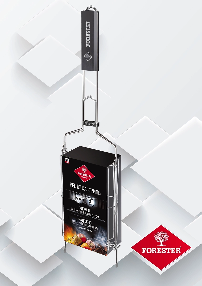 Решетка для гриля универсальная Forester 7,5x28x21 см