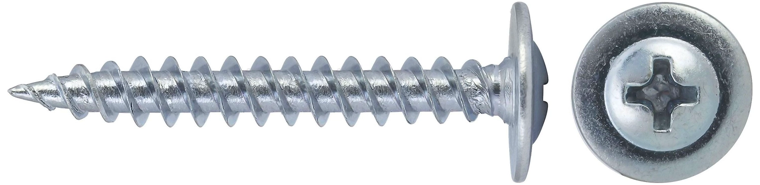 Саморезы Tech-KREP 4,2х25 мм крестообразные по металлу острый наконечник 900 шт