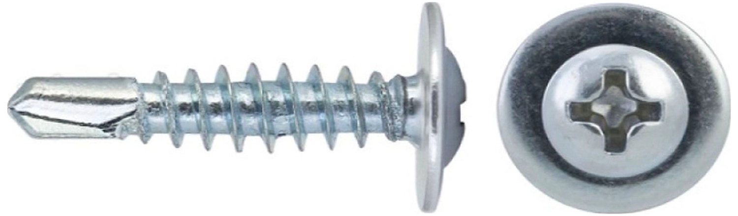 Саморезы Tech-KREP 4,2х19 мм крестообразные по металлу сверло 1000 шт