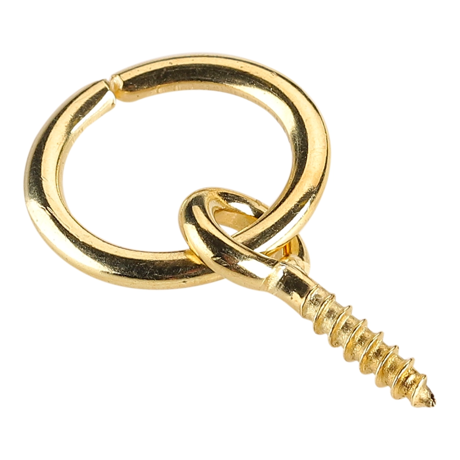 Кольцо для картины D9 мм, с петлей-шурупом 2 шт