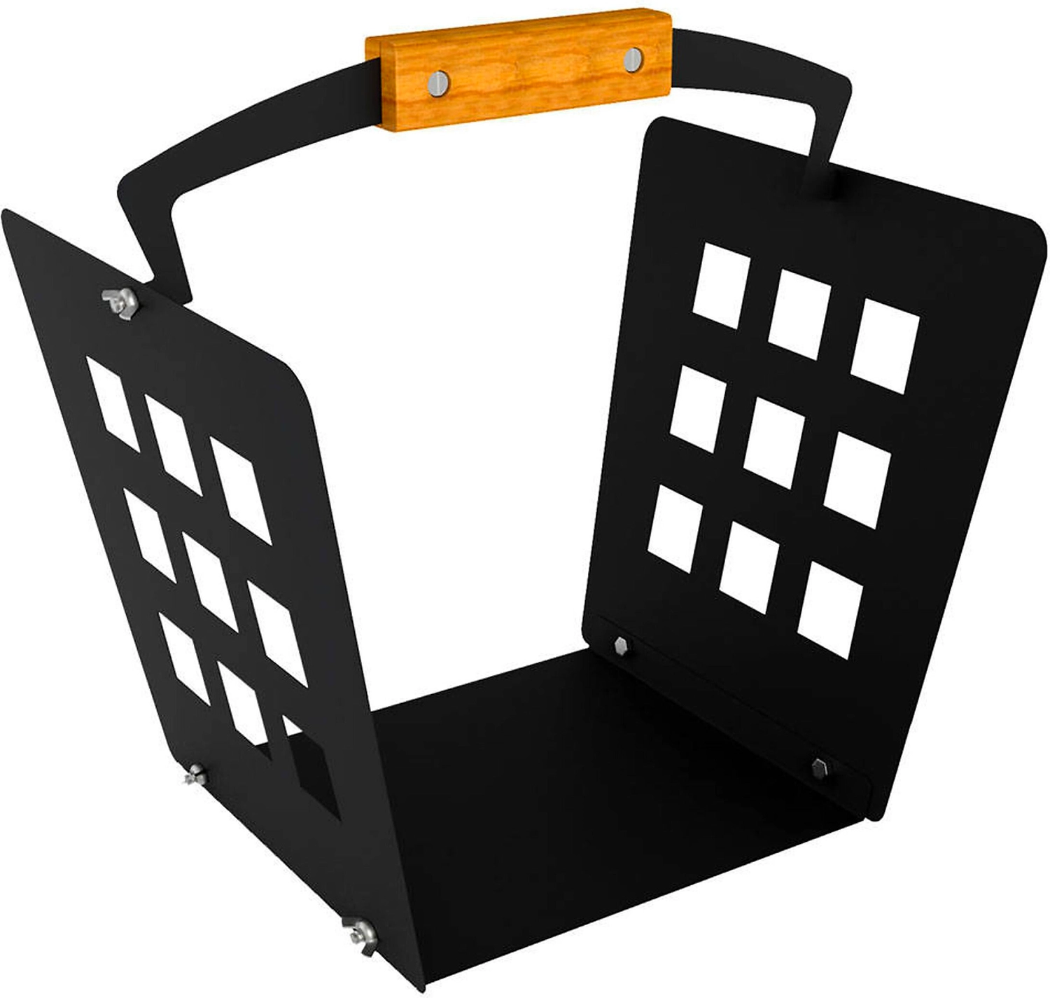 Дровница для камина FIREWOOD черная